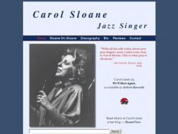 CarolSloane.com Carol Sloane - Jazz Singer